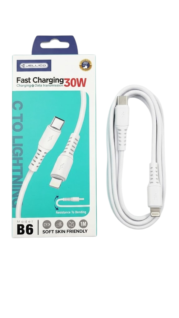 CABLE JELLICO B6 TYPE-C TO IPHONE
