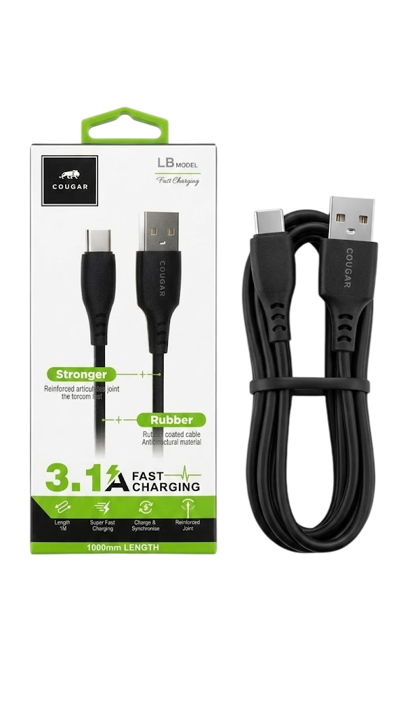 CABLE COUGAR LB TYPE-C 3.1A