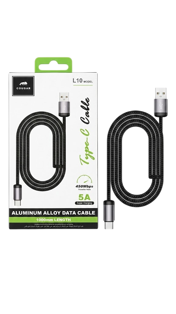CABLE COUGAR L10 TYPE-C 5A