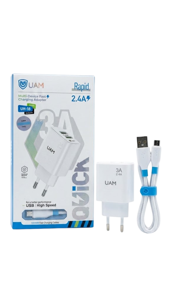 CHARGER UAM MICRO UH-18 2.4A
