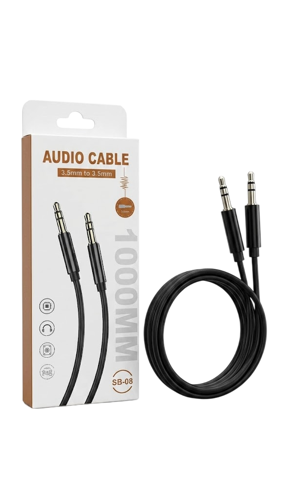 CABLE AUX 1*1 3.5MM SA-08
