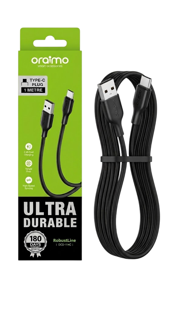 CABLE ORAIMO TYPEC ROBUSTLINE(OCD-114C)
